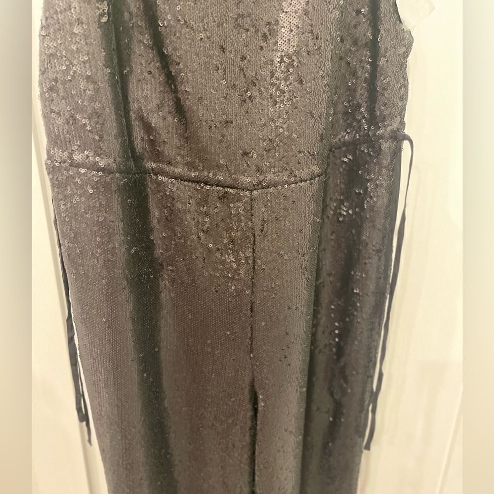 NEW Free People Black Sequins Jumpsuit.Size XS - Picture 8 of 15